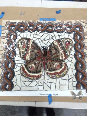 Night Moth Mosaic